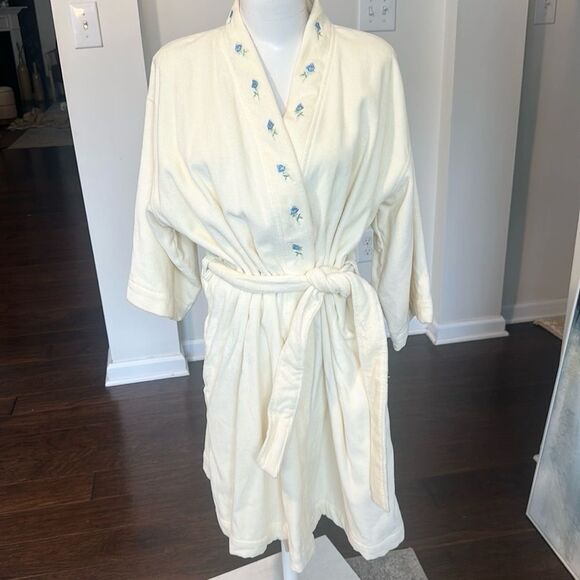 Charter Club Turkish Cotton Robe M/L - Picture 1 of 7